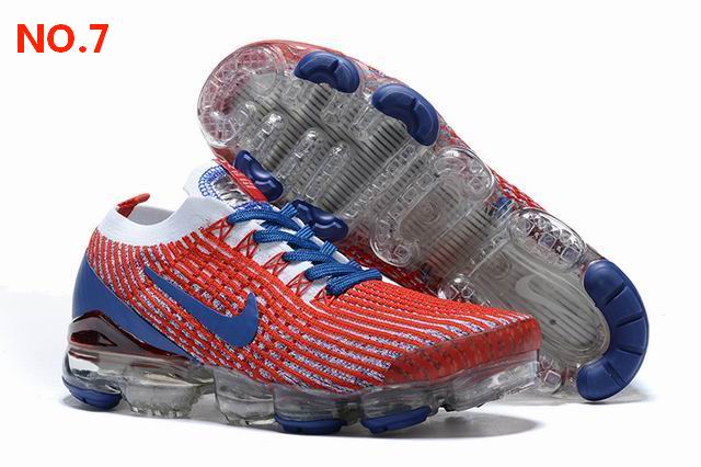 Nike Air Vapormax Flyknit 3 AJ6900-600 Mens Shoes Red Blue-18 - Click Image to Close